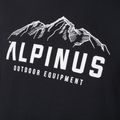 Maglietta Alpinus Mountains da uomo, nero 8