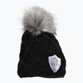 Berretto invernale da donna FERA Equestrian Swarovski Snowflake nero