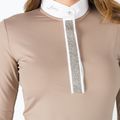 Camicia donna FERA Equestrian Stardust latte competition manica lunga 4