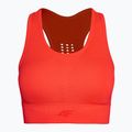 Reggiseno fitness 4F F037 rosso neon