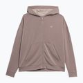 Felpa yoga donna 4F F213 marrone chiaro