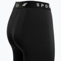 Leggings donna 4F F077 nero profondo 7