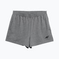 Pantaloncini da donna 4F F200 grigio medio melange