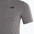 Maglietta da uomo 4F M260 freddo grigio chiaro melange 3