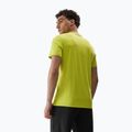Maglietta da allenamento da uomo 4F M448 verde canarino 2