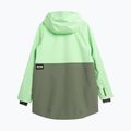 Giacca da snowboard donna 4F F331 verde chiaro neon 2