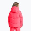 Giacca da sci per bambini 4F F293 rosa caldo neon 2