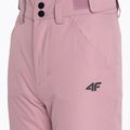 Pantaloni da sci per bambini 4F F353 rosa scuro 5