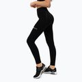 Leggings da allenamento donna Gym Glamour Push Up nero 3