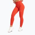 Leggings da allenamento donna Gym Glamour Push Up corallo 16