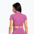 Maglietta da allenamento donna Gym Glamour Seamless Rashguard rosa 2