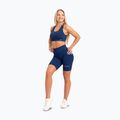 Pantaloncini da allenamento da donna Gym Glamour Push Up classici blu 12