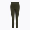 Leggings da allenamento donna Gym Glamour Push Up kaki 6