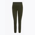 Leggings da allenamento donna Gym Glamour Push Up kaki 7