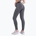 Leggings da allenamento donna Gym Glamour Push Up grigio 4