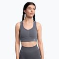 Reggiseno fitness Gym Glamour Push Up grigio