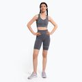 Pantaloncini da allenamento da donna Gym Glamour Push Up grigio 2