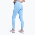 Leggings da allenamento donna Gym Glamour Push Up blu baby 4