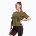 Camicia da allenamento donna Gym Glamour V kaki