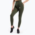 Leggings da allenamento da donna Gym Glamour Flexible khaki