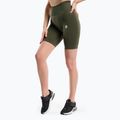 Pantaloncini da allenamento da donna Gym Glamour Flexible khaki