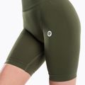 Pantaloncini da allenamento da donna Gym Glamour Flexible khaki 4