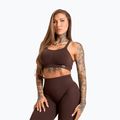 Leggings da allenamento donna Gym Glamour Push Up 2.0 cioccolato 5