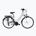 Bicicletta da trekking da donna Romet Gazela bianco/viola
