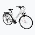 Bicicletta da trekking da donna Romet Gazela bianco/viola 2