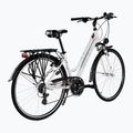 Bicicletta da trekking da donna Romet Gazela bianco/viola 3