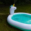 Piscina per bambini con fontana AQUASTIC ASP-180U 180 cm bianco 7