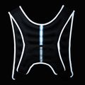 XTREXO WV-05 Gilet per allenamento con i pesi da 5 kg nero 8