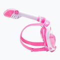 Maschera integrale per bambini per lo snorkeling AQUASTIC SMK-01R rosa 6