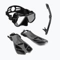 Kit snorkeling AQUASTIC MSFA-01SC nero