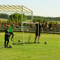 Porta da calcio OneTeam Flex 240 x 150 cm bianco/nero 12