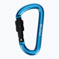 Salewa Carbiner a forma di D con vite blu