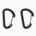 Salewa Moschettone Flat Wiregate 2 pezzi nero 2