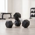 Manubri gommati XTREXO Hex 30 kg 3