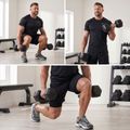 Manubri gommati XTREXO Hex 30 kg 5