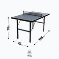 Tavolo da ping pong per bambini OneTeam OT-MTI-01 blu 2