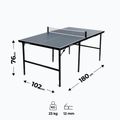 Tavolo da ping pong per bambini OneTeam OT-MTI-02 blu 2