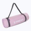 XTREXO NBR 15 mm tappetino per esercizi con cintura rosa 7