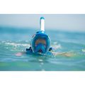 Maschera integrale per bambini per lo snorkeling AQUASTIC KAI Jr blu 3