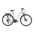 Bicicletta da trekking da donna ATTABO SPATE 2.0 28" bianco 19