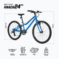 Bicicletta per bambini ATTABO KNACK 24" blu 2