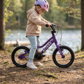 Bicicletta per bambini ATTABO EASE 14" viola 4