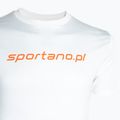 SPORTANO Active Maglietta da running da uomo bianca 3