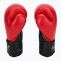 HOOK FIGHTING Guanti da boxe rossi pronti per l'allenamento 4