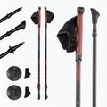 Bastoni da nordic walking KADVA Halna regolabili rossi