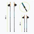 Bastoni da nordic walking KADVA Luna regolabili blu 2